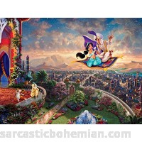 Thomas Kinkade Disney Aladdin Puzzle 300 Pieces  B07NC9NVSY
